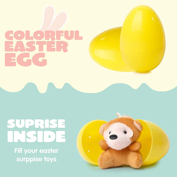 🎉Easter Hot Sale 50% OFF🥰Plush Animals Pre-Filled Easter Eggs