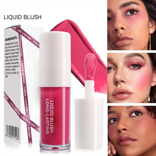 ✨Köp 1 Få 1 Gratis✨ 2-i-1 Liquid Blush för kinder och läppar