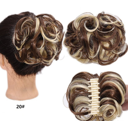 Claw Clip Wig for Natural Hair Bun