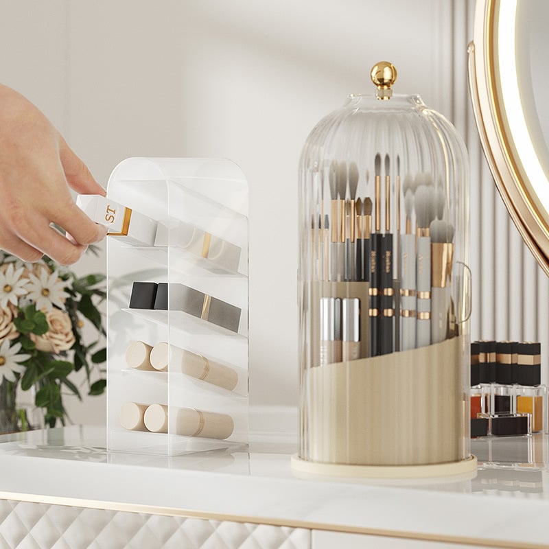 🏡✨Sliding Lid Toothbrush Organizer
