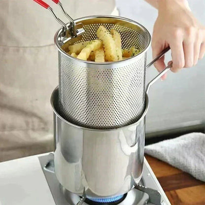 💥R304 Stainless Steel Multifuntional Fryer