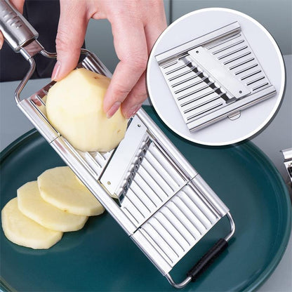 4-in-1 Multifunctional Stainless Steel Vegetable Slicer Cuts Set