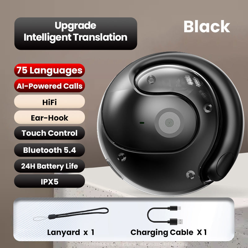 🎉 HOT SALE🎉🎧 Bluetooth AI Translation Headset