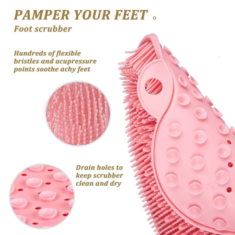 ☀️Shower Foot And Back Scrubber Massage Pad