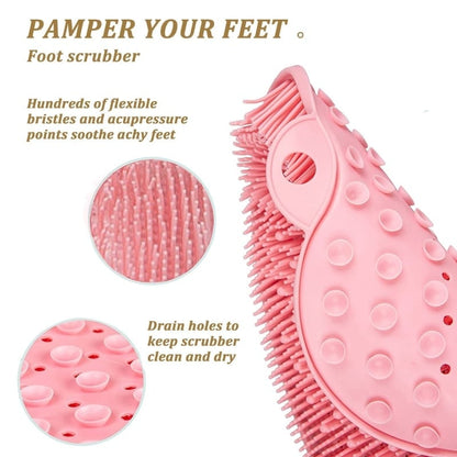 ☀️Shower Foot And Back Scrubber Massage Pad