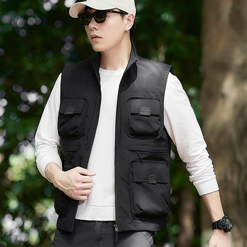 ✨Men's Casual Padded Reversible Multi-Pocket Vest