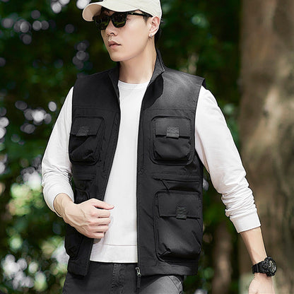 ✨Men's Casual Padded Reversible Multi-Pocket Vest