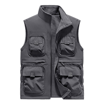 ✨Men's Casual Padded Reversible Multi-Pocket Vest