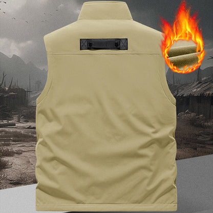 ✨Men's Casual Padded Reversible Multi-Pocket Vest