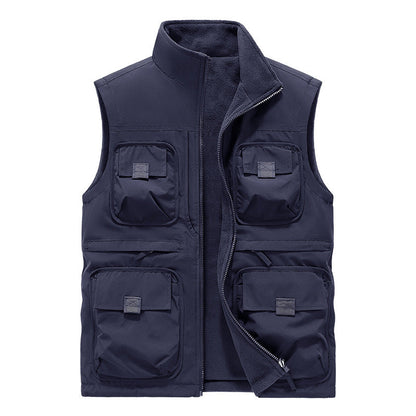 ✨Men's Casual Padded Reversible Multi-Pocket Vest