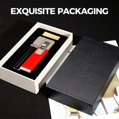 Slant Flame Inflatable tobacco Pipe Dual Purpose Lighter