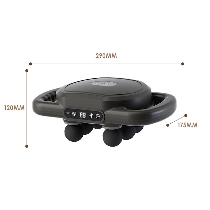 🔥Hot sale🔥Multi-Functional Automatic 12-Head Muscle Massage Gun