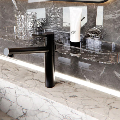 Suction Cup Shelf Organizer No Drilling Required