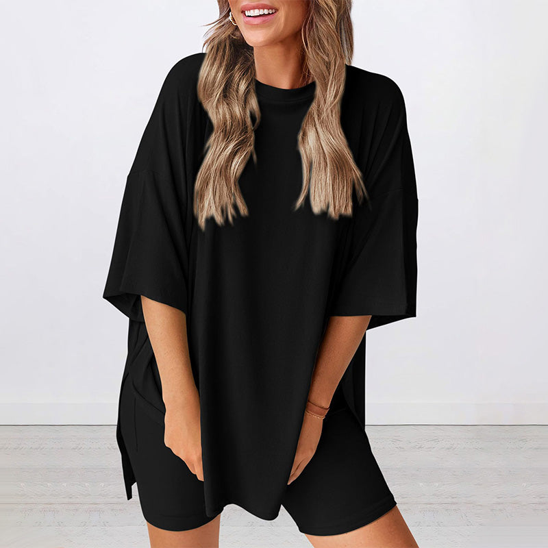 🍧💞Women's Summer Casual Loose Two-piece Set