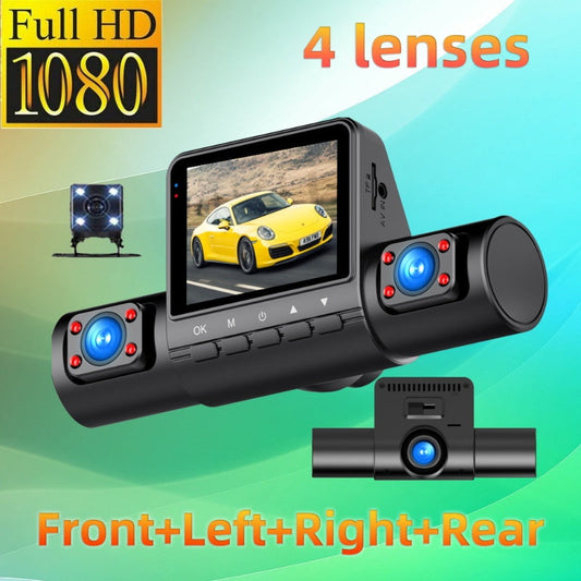 🔥Clearance Sale🚗1080P 4-Channel Dash Cam with Night Vision