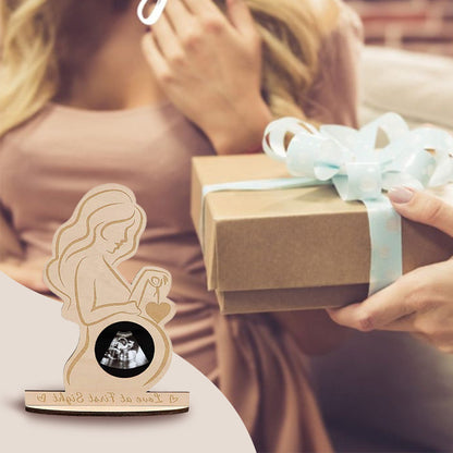 Wooden Baby Ultrasound Photo Frame