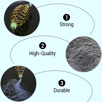 🔥2025 Hot Sale🔥Fishing Gill Net with Spring Bait Trap