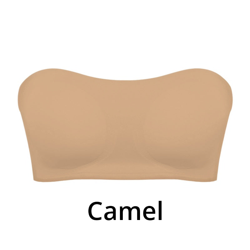 💜 BUY 1 GET 1 FREE💜Women's Non-Slip Strapless Wireless Bra with Crossover Side Closure