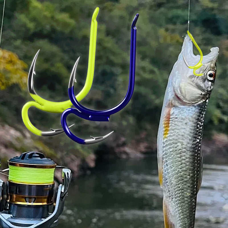 🔥New Hot Selling❤️‍🔥 Classic Sharp Double Fishing Hooks