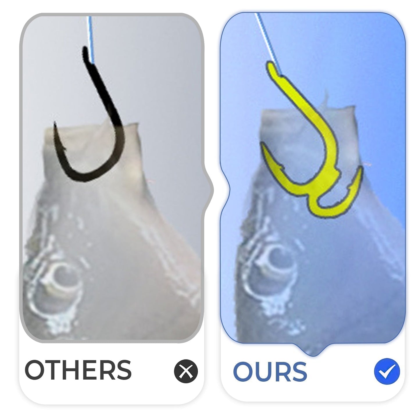 🔥New Hot Selling❤️‍🔥 Classic Sharp Double Fishing Hooks