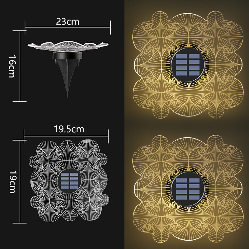 Solar-Powered Waterproof Outdoor Decorative Light