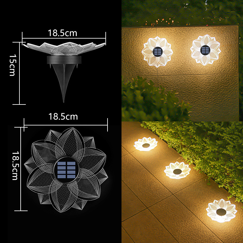 Solar-Powered Waterproof Outdoor Decorative Light