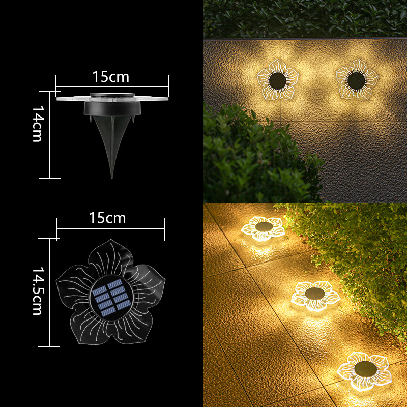 Solar-Powered Waterproof Outdoor Decorative Light