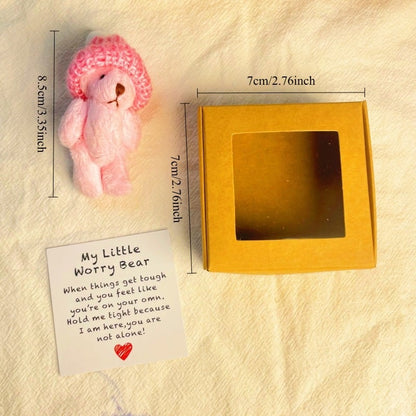 ✨Buy 2 Get 1 Free✨Handmade Mini Plush Teddy Bear in Box
