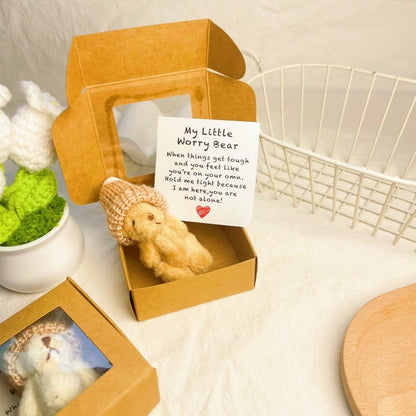 ✨Buy 2 Get 1 Free✨Handmade Mini Plush Teddy Bear in Box