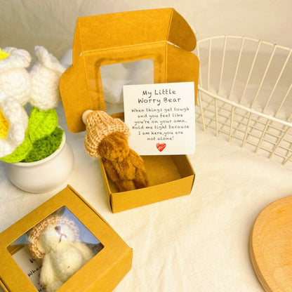 ✨Buy 2 Get 1 Free✨Handmade Mini Plush Teddy Bear in Box