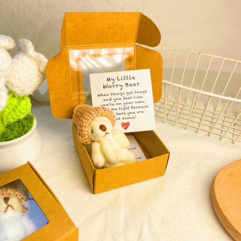 ✨Buy 2 Get 1 Free✨Handmade Mini Plush Teddy Bear in Box