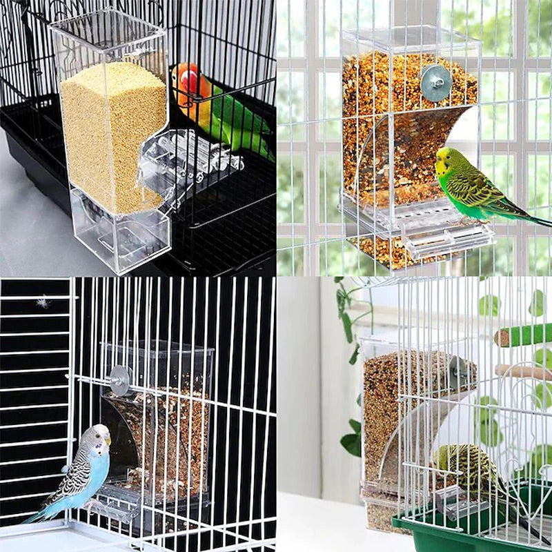 No Mess Automatic Bird Feeder