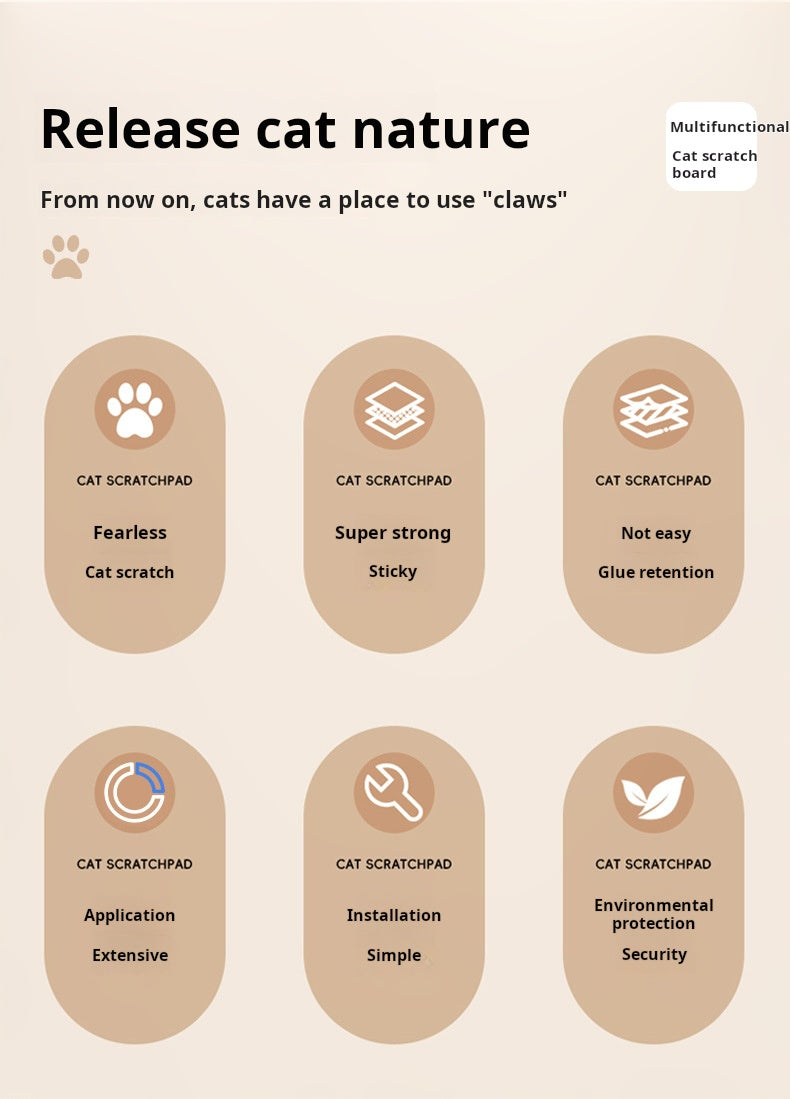 🐾Wall Mounted Cat Scratcher💕