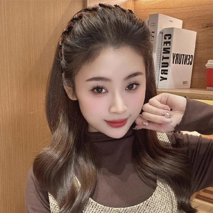 🔥Vintage High Cranium Artificial Pearl Hairband