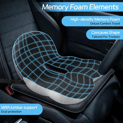 Non-Slip Memory Foam Seat💺