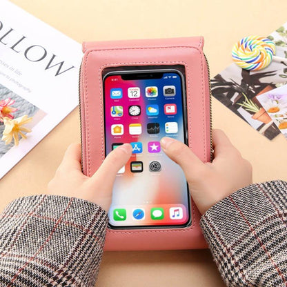 Women's Touch Screen Messenger Bag – Smart Phone Charging, Anti-Theft & Water-Resistant