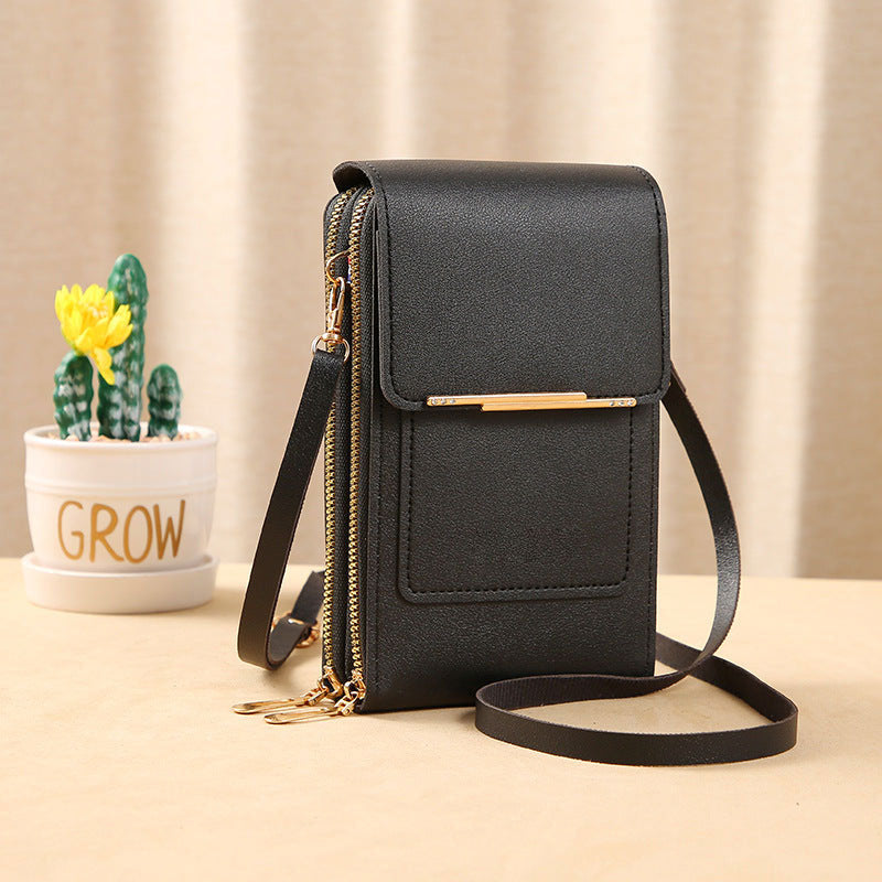 Women's Touch Screen Messenger Bag – Smart Phone Charging, Anti-Theft & Water-Resistant