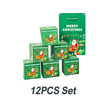 🎅🎄 Unique Folding Bouncing Christmas Gift Box