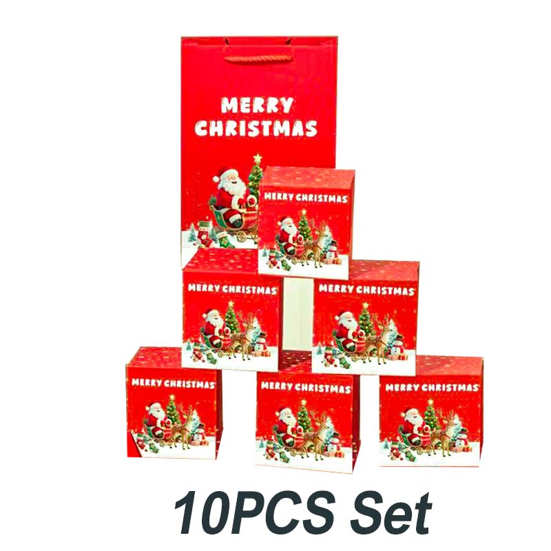 🎅🎄 Unique Folding Bouncing Christmas Gift Box