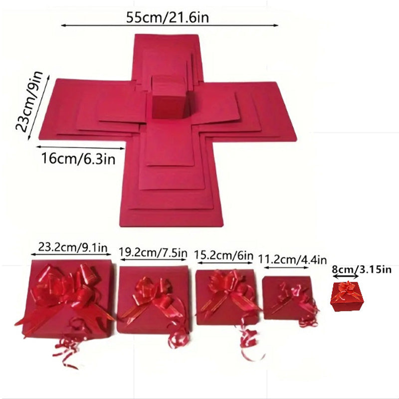 50K+ SOLD! 🎁✨Surprise Explosion Gift Box Kit