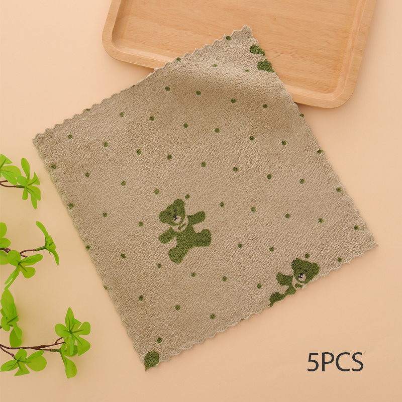 ⏳Time-Limited Special⏰5PCS Coral Flannel Dish Towels for Home Use