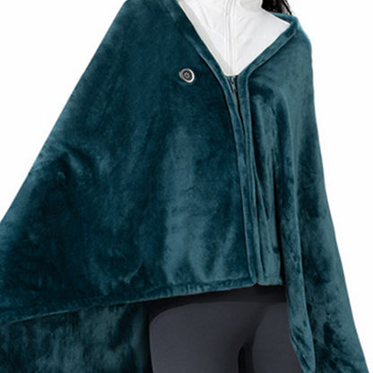 Portable USB Heated Blanket with Zipper