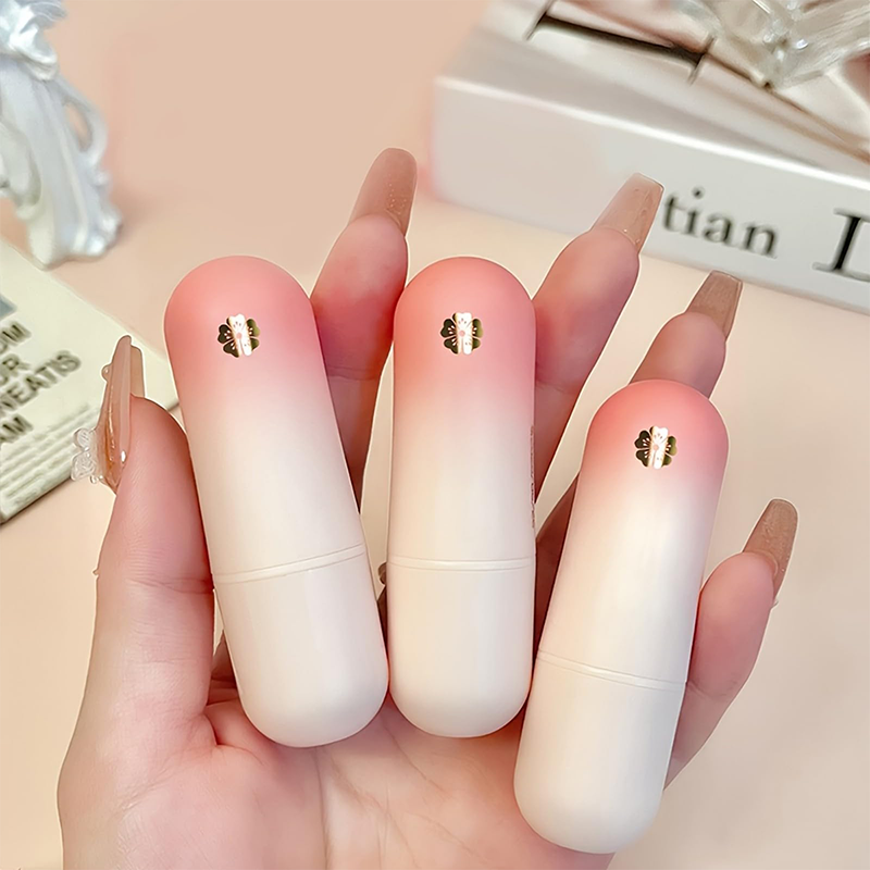 ❣️Buy 1 Get 1 Free❣️Flower Clear Jelly Lipstick With Temperature Change Color