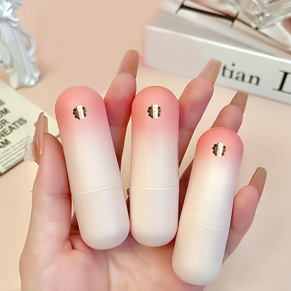 ❣️Buy 1 Get 1 Free❣️Flower Clear Jelly Lipstick With Temperature Change Color
