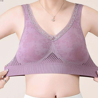 【✨1+1 Free - 2 Pcs】Pure Cotton Buttonless Comfy Lifting Bra