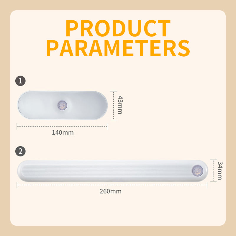 LED Smart Magnetic Human Body Sensor Light Set