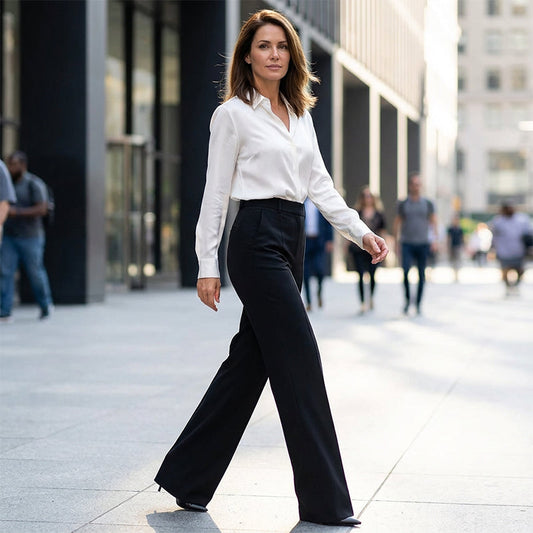 Women's High-Waist Dress Pants