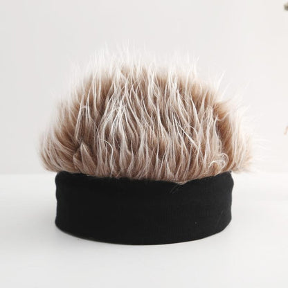 🧢Unisex Hip-Hop Wig Hat – Grunge Style, Soft & Comfortable Fit for Parties, Cosplay and Costumes ✨