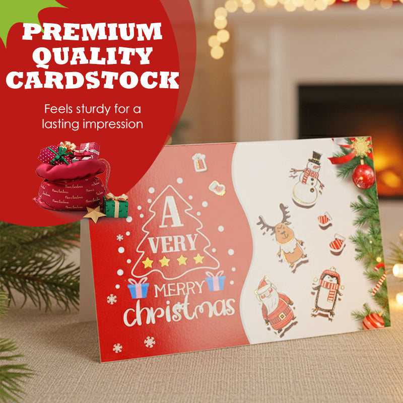 Premium Christmas Card for Holiday Wishes