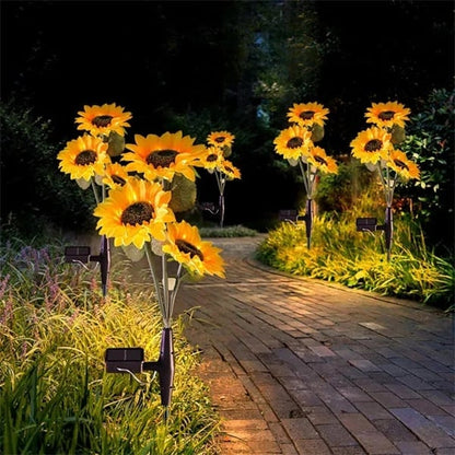 🌻 Realistic & Weatherproof | 2026 Hot Sale Solar Sunflower | IP65 Outdoor Decor ✨